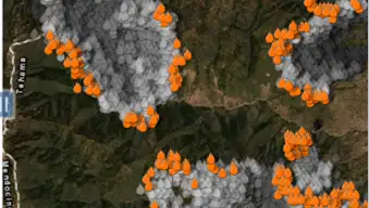 AFIS Wildfire Map