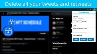 Post Deleter - Tweet Deleter