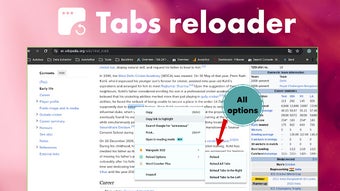 Tabs reloader