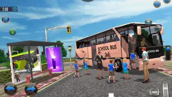Real School Bus Driving - Offroad Bus Driver 2019
