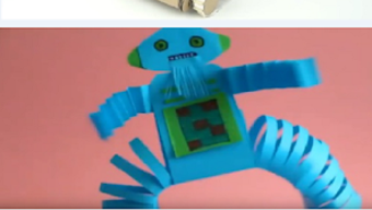 Origami robot out of paper