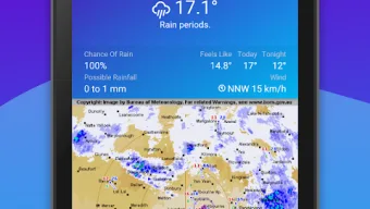AUS Rain Radar - Bom Radar and Weather App