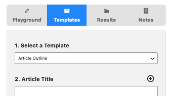 AI Mojo – GPT-3 Playground for WordPress