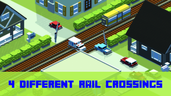 Railroad crossing - Train crash mania