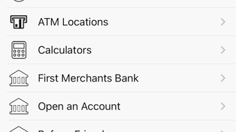 First Merchants Mobile App