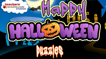 Kids Halloween Game Puzzles