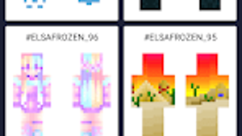 Elsa Frozen Skins for Minecraf