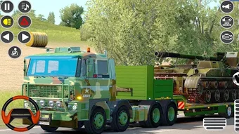 US Army Transporter Truck Game