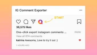 IG Comment Exporter |Export Instagram Comment