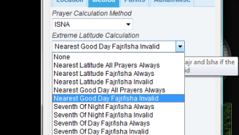 Las horas de oración islámicas en tu barra lateral de Windows