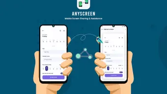 AnyScreen : Mobile Screen Sharing  Assistance