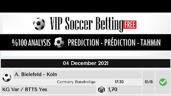 VIP Soccer Bet Predictions WIN