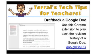 Terral's Tech Tips for Teachers