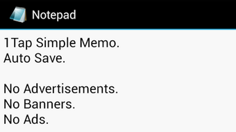 Notepad for Android