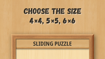 Sliding Puzzle: Wooden Classics