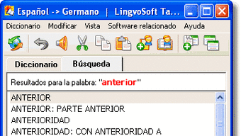LingvoSoft Talking Dictionary 2008 German-Spanish