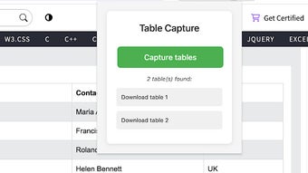 BankConv - Table Capture