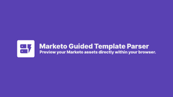 Marketo Guided Template Parser