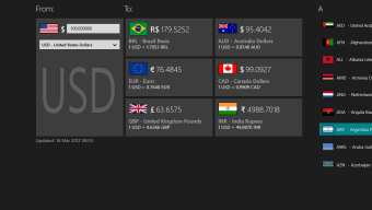 XE Currency para Windows 10