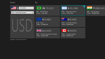 XE Currency para Windows 10
