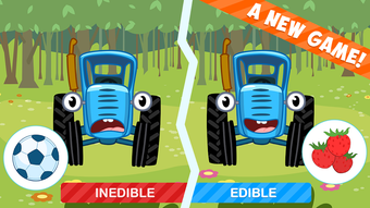 The Blue Tractor: Kids Games