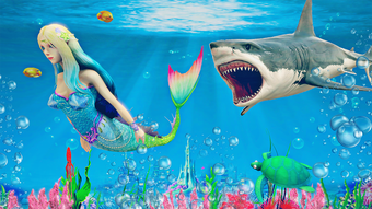 Mermaid Simulator 3D Sea Games