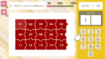 Simple Number-Based Color Sense IQ Test