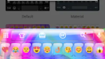 Emoji Keyboard Glass Spiral