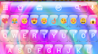 Emoji Keyboard Glass Spiral