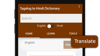 English to Tagalog Dictionary