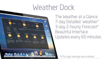 Weather Dock: Accurate desktop forecast report