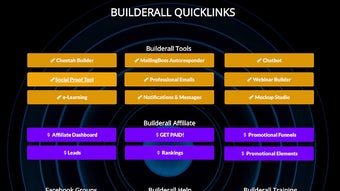 Builderall Quicklinks