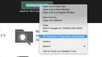 Progressive Downloader Extension