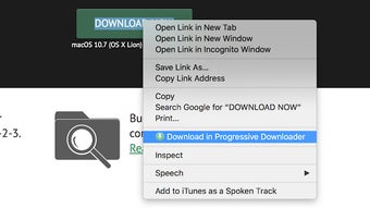 Progressive Downloader Extension