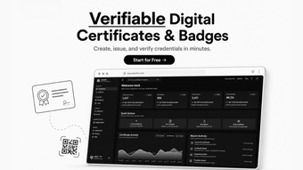 Creadefy - Digital Certificate Generator