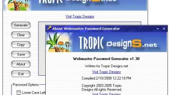 Webmaster Password Generator