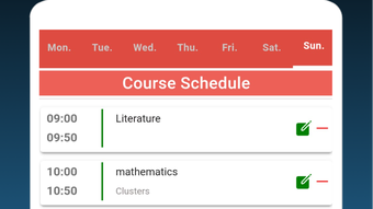 Student Calendar - Remember ta