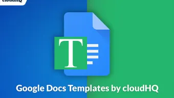 Google Docs Templates by cloudHQ
