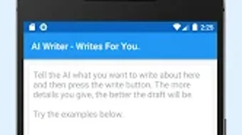 AI Writer - Writes For You