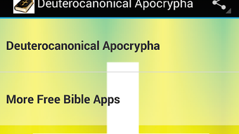 Deuterocanonical Apocrypha