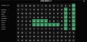 Word Search : Find Words