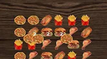 Pizza Burger Match 3 Game