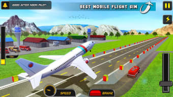 City Airplane Pilot Flight New Game-Plane Games