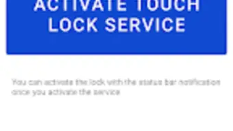Screen Touch Lock  Block