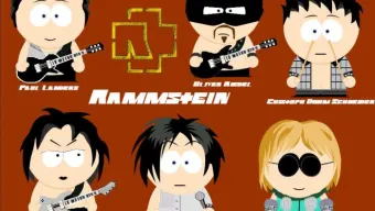 Fond d'écran Rammstein style South Park