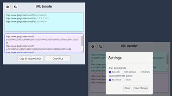 URLs Decoder/Encoder with unique characters