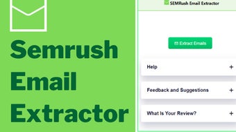 SEMRush Email Extractor