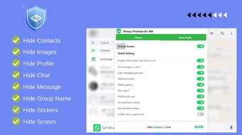 Privacy Extension for WhatsApp Privacy