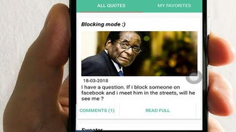 Robert Mugabe Funny Quotes