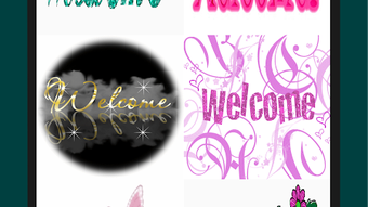 Welcome GIF/Images Collection